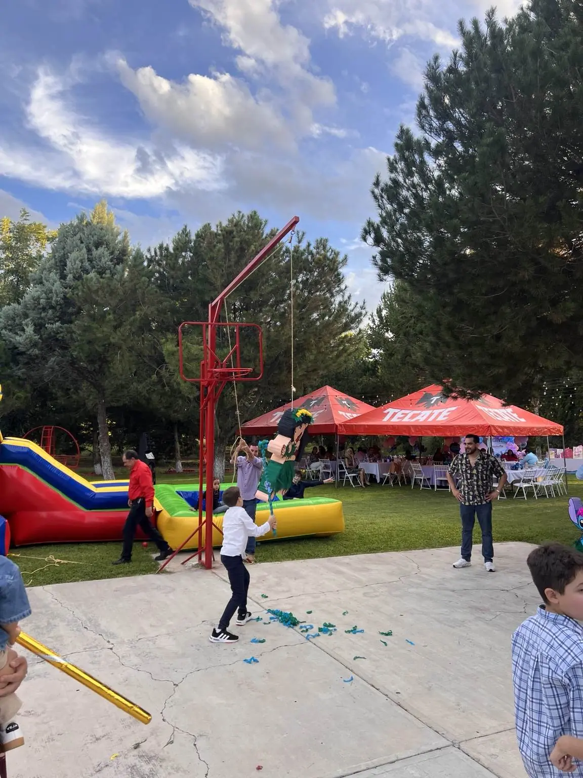 Área de Piñata en La Nogalera