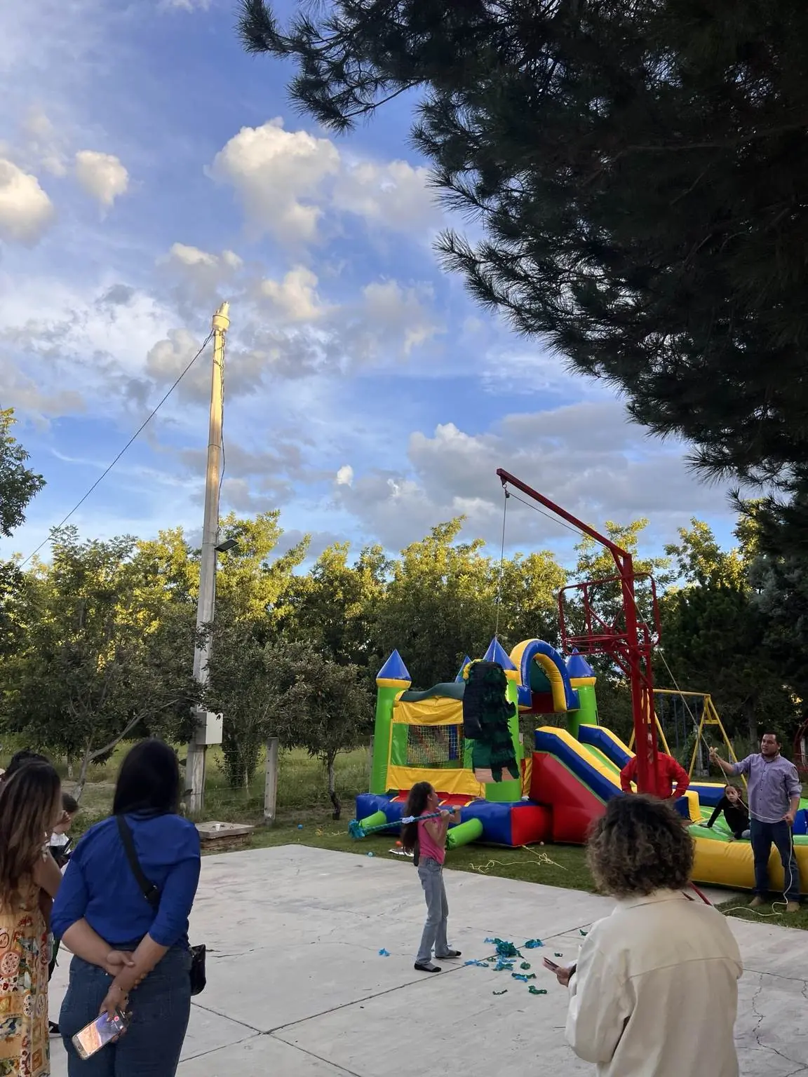 Área de Piñata en La Nogalera
